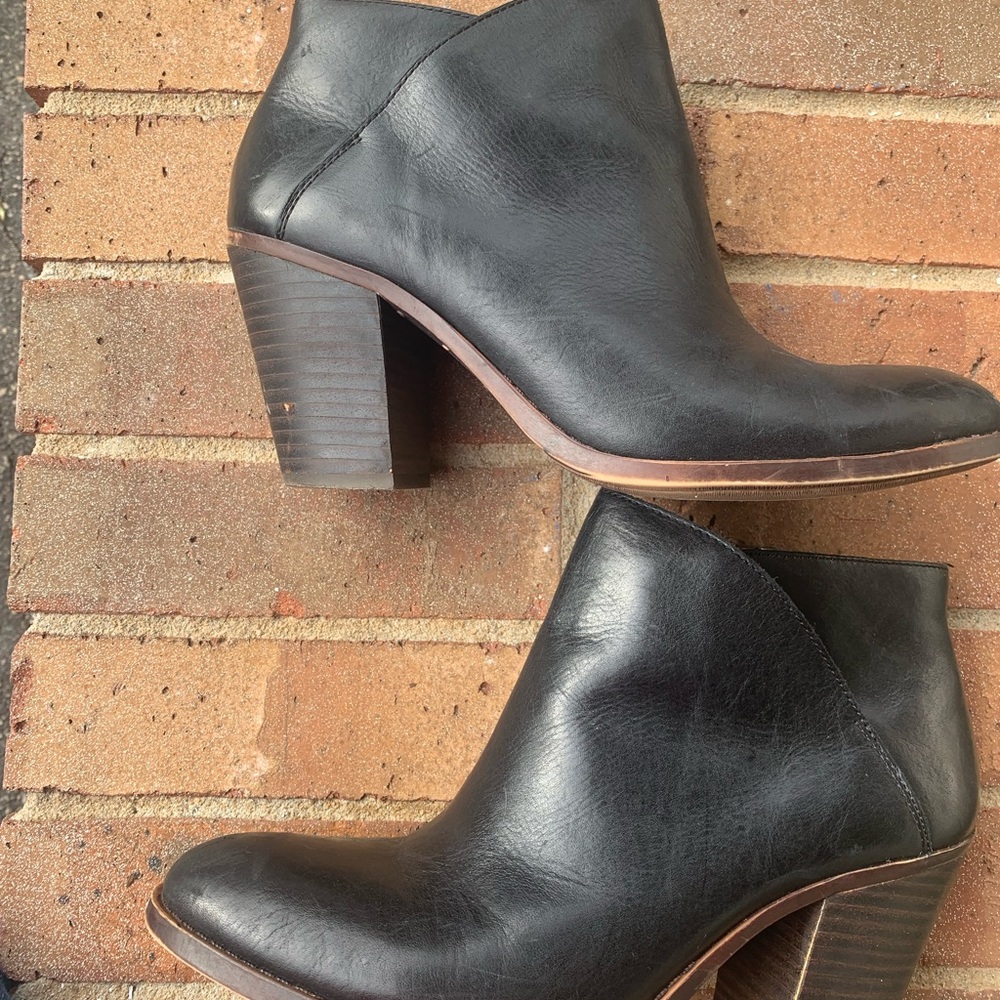 Lucky Brand Leather Booties Size 39.5 (9.5)
